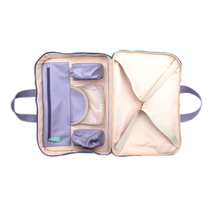 Mala de Bebê Girafinha em Couro Personalizada