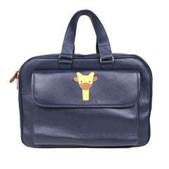 Mala de Bebê Little Giraffe em Couro Personalizada