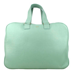 Mala de Bebê Coração em Couro Personalizada