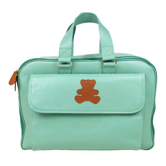 Mala de Bebê Little Bear em Couro Personalizada
