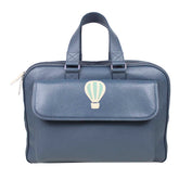 Mala de Bebê Little Ballon em Couro Personalizada