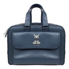 Mala de Bebê Rinoceronte em Couro Personalizada