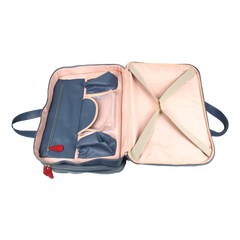 Mala de Bebê Soldadinho de Chumbo em Couro Personalizada