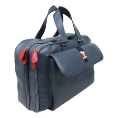 Mala de Bebê Soldadinho de Chumbo em Couro Personalizada