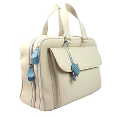 Mala de Bebê Tag Balão Otto em Couro Personalizada