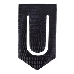 Marcador de Livro Clipes em Couro Personalizado