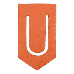 Marcador de Livro Clipes em Couro Personalizado