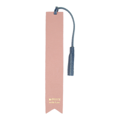 Marcador de Livro com Pendente em Couro Personalizado