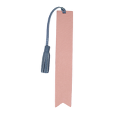 Marcador de Livro com Pendente em Couro Personalizado