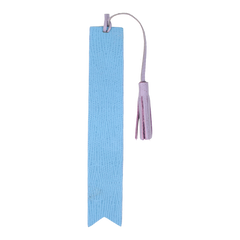 Marcador de Livro com Pendente em Couro Personalizado