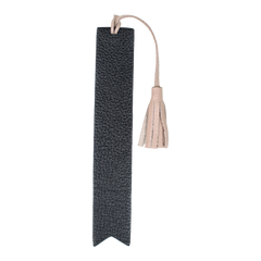 Marcador de Livro com Pendente em Couro Personalizado