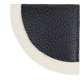 Marcador de Livro Lua Off White Liso com Preto Liso Pronta Entrega