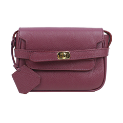 Bolsa Mini Adele Burgundy Liso Pronta Entrega