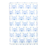 Carteira de Dinheiro Mini Estampa Leque Azul Pronta Entrega