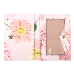 Carteira de Dinheiro Mini Estampa Peônia Pronta Entrega