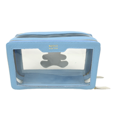 Necessaire Mini Crystal Little Bear em Couro Personalizada