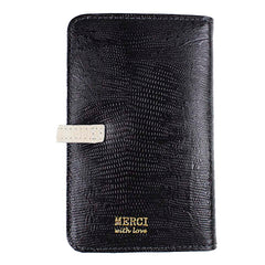 Porta Joias Mini Preto Paris com Off White Lesard Pronta Entrega