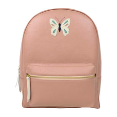Mochila G Borboleta em Couro Personalizada