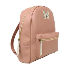 Mochila G Borboleta em Couro Personalizada