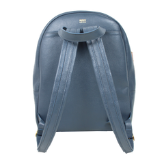 Mochila G Borboleta Oceano com Algodão Doce Liso e Off White Liso Pronta Entrega