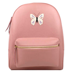Mochila G Borboleta em Couro Personalizada