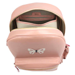Mochila G Borboleta com Porta Garrafa em Couro Personalizada