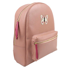 Mochila G Borboleta com Porta Garrafa em Couro Personalizada