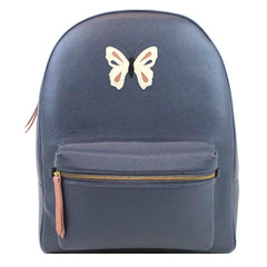 Mochila G Borboleta em Couro Personalizada