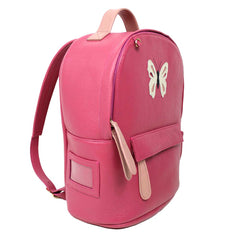 Mochila Infantil P Borboleta em Couro Personalizada
