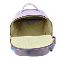 Mochila Infantil Pequena Little Bear Laço em Couro Personalizada