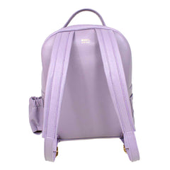 Mochila Infantil Pequena Little Bear Laço em Couro Personalizada