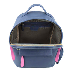 Mochila Infantil Pequena Arco Íris em Couro Personalizada