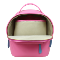 Mochila M Arco Íris em Couro Personalizada