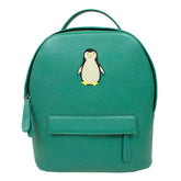 Mochila M Pinguim em Couro Personalizada
