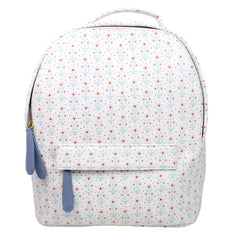 Mochila M Estampa Blossom em Couro Personalizada