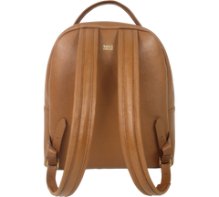 Mochila M Amsterdã Girafinha em Couro Personalizada