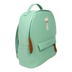 Mochila M Amsterdã Girafinha Masculino em Couro Personalizada