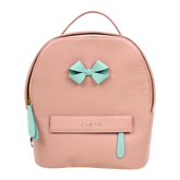 Mochila M Laço em Couro Personalizada