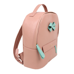 Mochila M Laço em Couro Personalizada