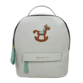 Mochila M Little Horse em Couro Personalizada