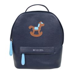 Mochila M Little Horse em Couro Personalizada