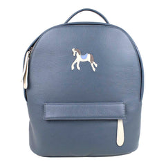 Mochila M Cavalo Joca em Couro Personalizada