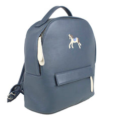 Mochila M Cavalo Joca em Couro Personalizada
