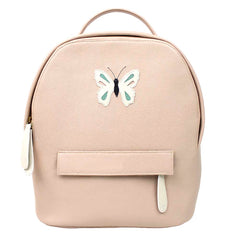 Mochila M Borboleta em Couro Personalizada