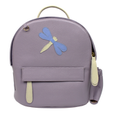Mochila Infantil Mini Libélula em Couro Personalizada