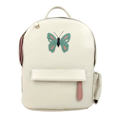 Mochila Infantil P Borboleta em Couro Personalizada