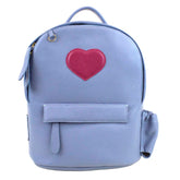Mochila Infantil P Coração em Couro Personalizada