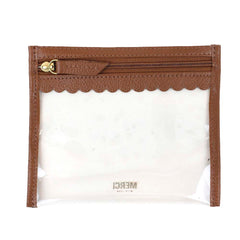 Necessaire Fabi Mini Caramelo Liso Pronta Entrega