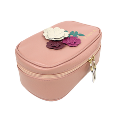 Necessaire Aurora M Le Jardin em Couro Personalizada