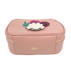 Necessaire Aurora M Le Jardin em Couro Personalizada